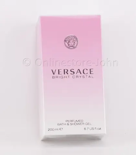 Изысканный уход для тела Versace Bright Crystal 200ml с ароматом духов