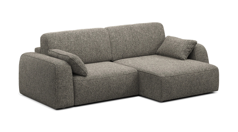 Угловой диван-кровать Бентли с оттоманкой вариант 2