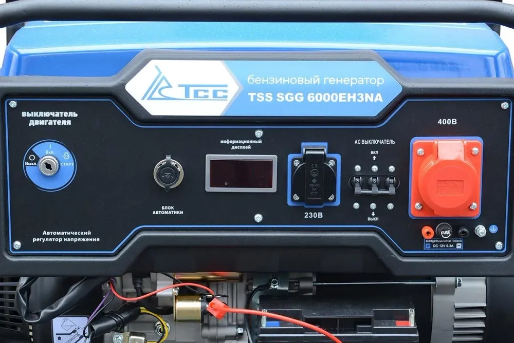 Генератор (6 кВт) TSS SGG 6000EH3NA бензиновый