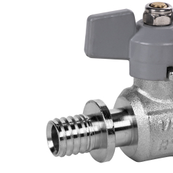 Кран шаровый с аксиальным соединением НГ 16×1/2"