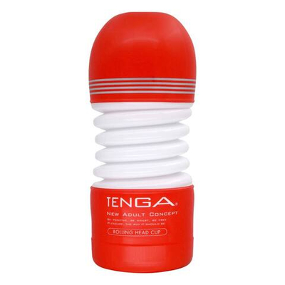 Мастурбатор TENGA Rolling Head Cup (Цвет: красный)
