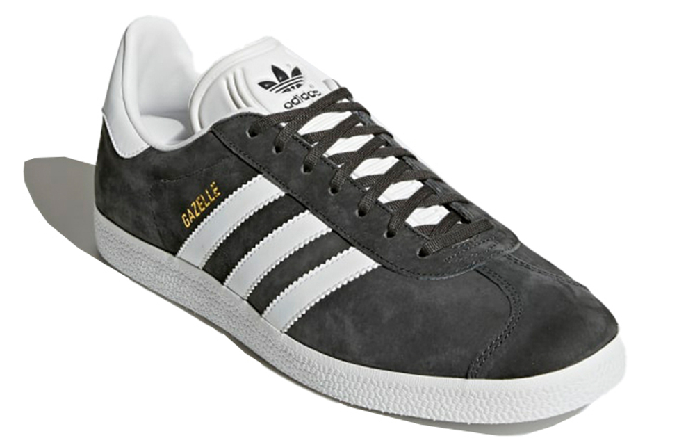 Adidas originals Gazelle non-slip wear-resistant low-top sneakers men's black