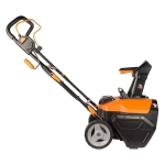WORX WG471E 40В аккумуляторный снегоуборщик (2 x 4 Ач, ЗУ) ковш 50 см, выброс 6 м