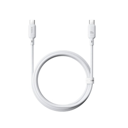 Интерфейсный кабель Baseus Silky Type-C to Type-C 100W 1m White(P10377704213-00)