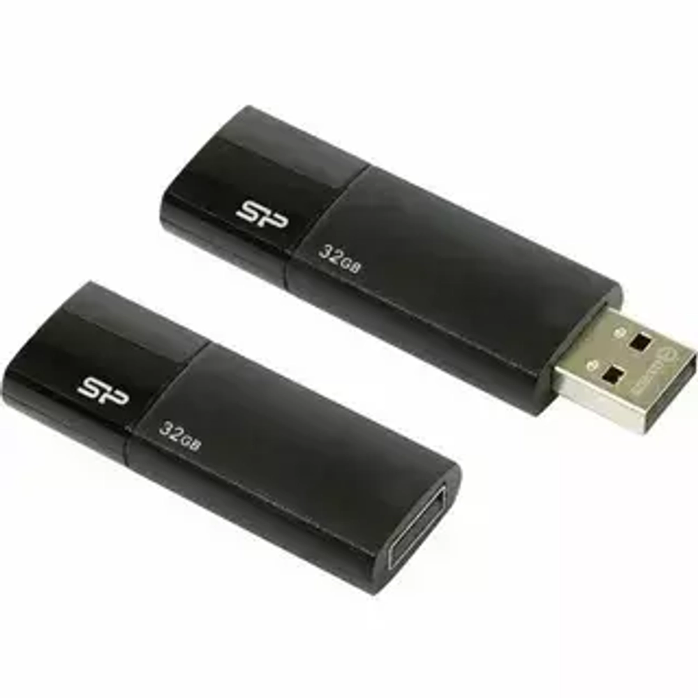 32GB USB Flash Silicon Prower Ultima U5 черный