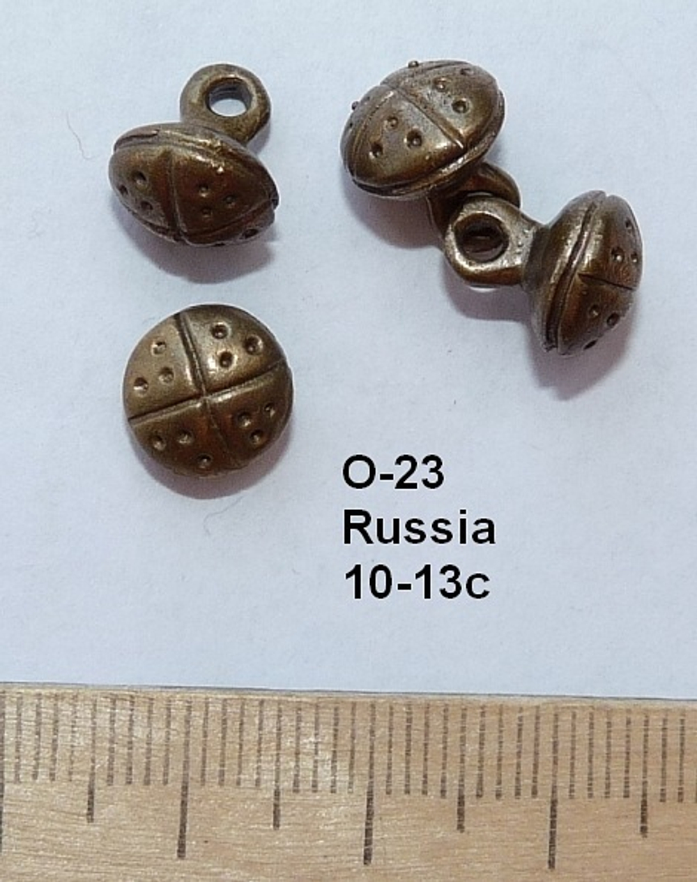 Пуговица. Русь 10-13 в.
