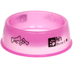 Миска пластиковая «Паппи» 18*6см цвет микс