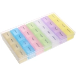 Таблетница - органайзер 28 ячеек «VOSTOKDOM», 18*10.7*2.8см