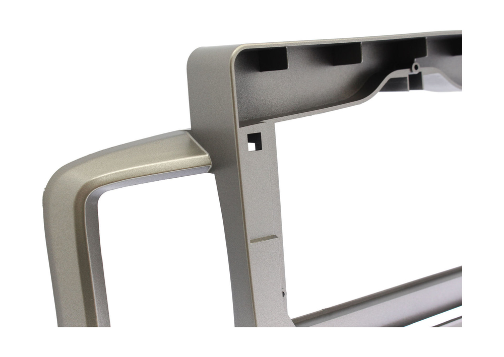 Комплект рамки с разъёмами 10" 1DIN Honda Freed 1 2008-2016, Freed Spike(серебро, планшет сверху) - Car-Smart 9518F1