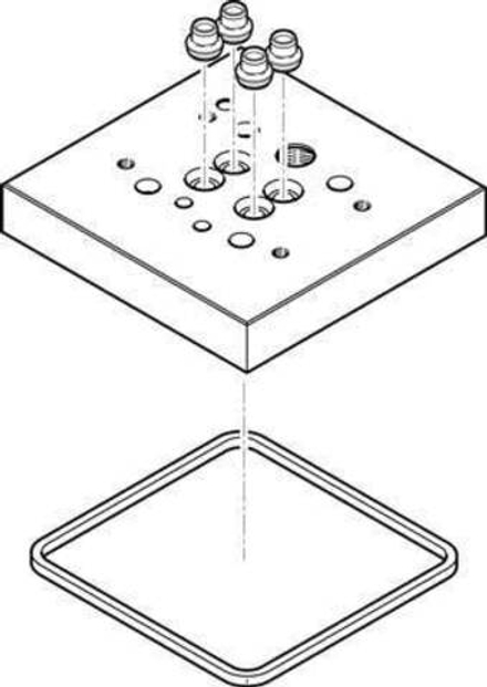CPV10-VI-P2-M7-C Многоканальная пневматическая плита