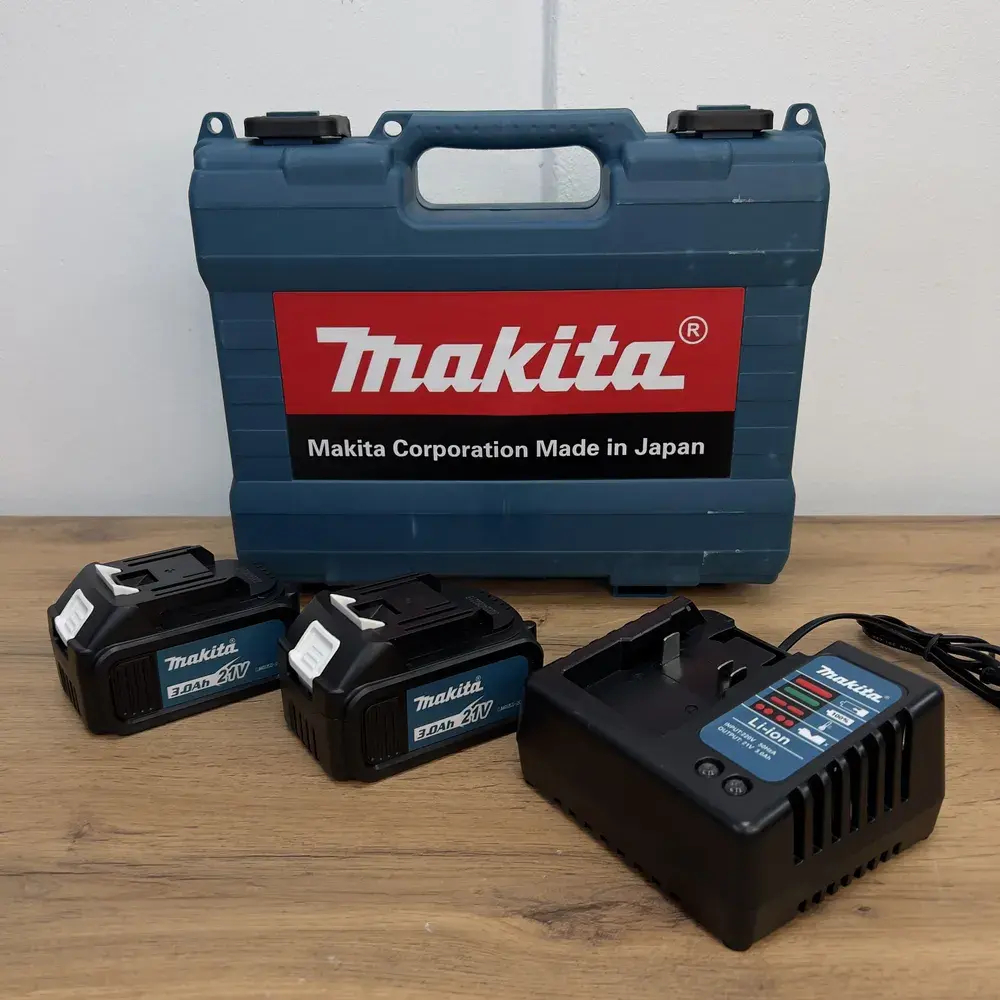 Гайковерт аккумуляторный Makita 350Н.м. , ударный, бесщеточный, 2 АКБ,1/2 дюйма