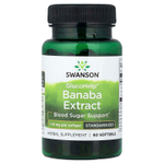 Swanson, GlucoHelp®, экстракт банабы, стандартизованный, 1,33 мг, 60 капсул