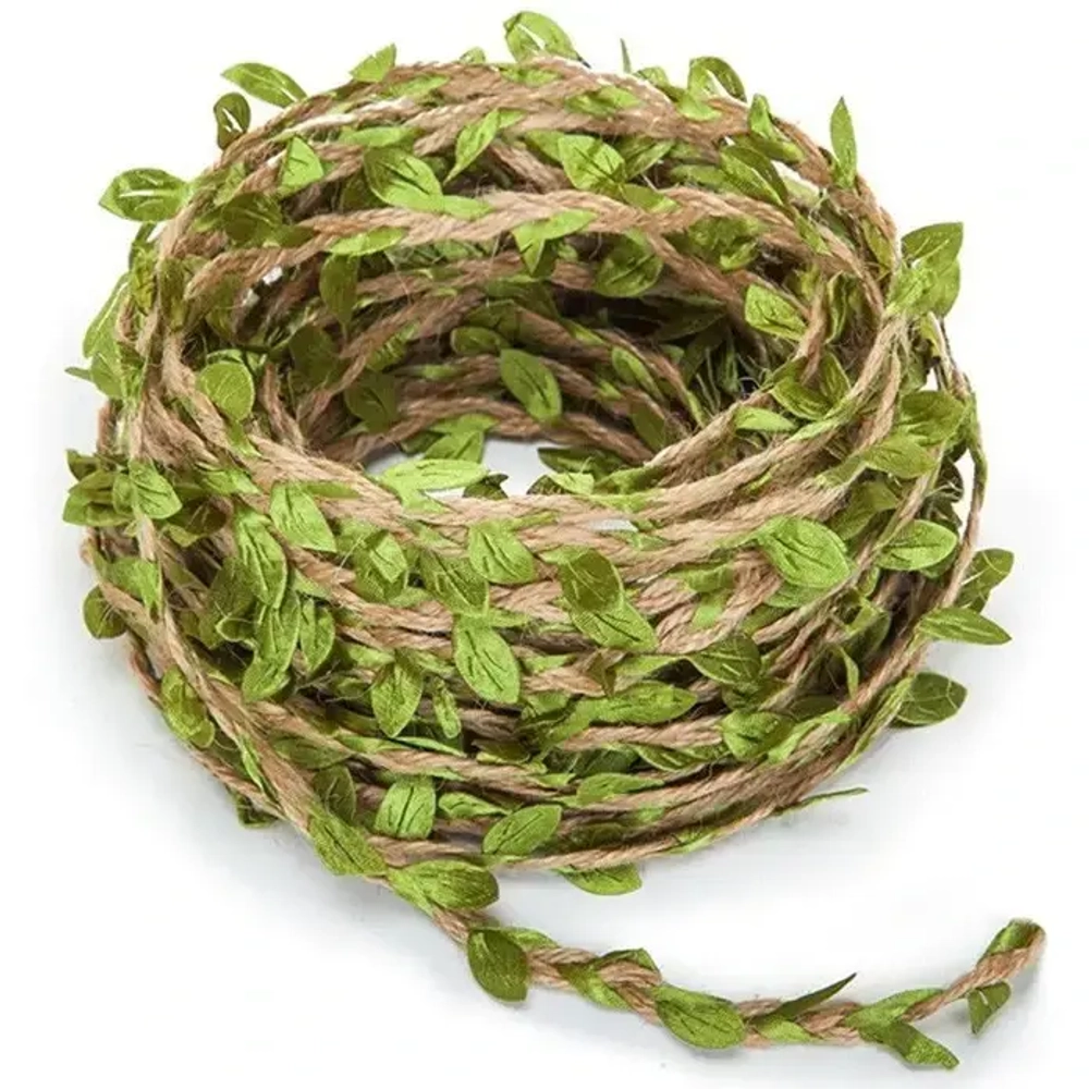 Веревка декоративная «Листочек» 5м для подвязки растений