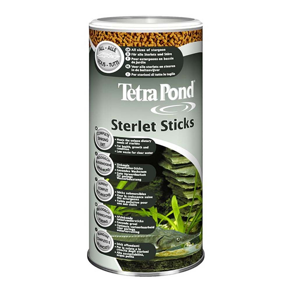 Tetra Pond Sterlet Sticks 1 л - корм для прудовых рыб осетров и стерляди