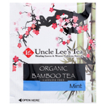Uncle Lee's Tea, Органический бамбуковый чай, мята, без кофеина, 18 чайных пакетиков, 28,8 г (1,02 унции)
