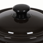 Кастрюля сталь, эмал, 4 л, с крыш, крышка сталь, с декором, Керчь, Карри, 41704-142/6-У4, корич