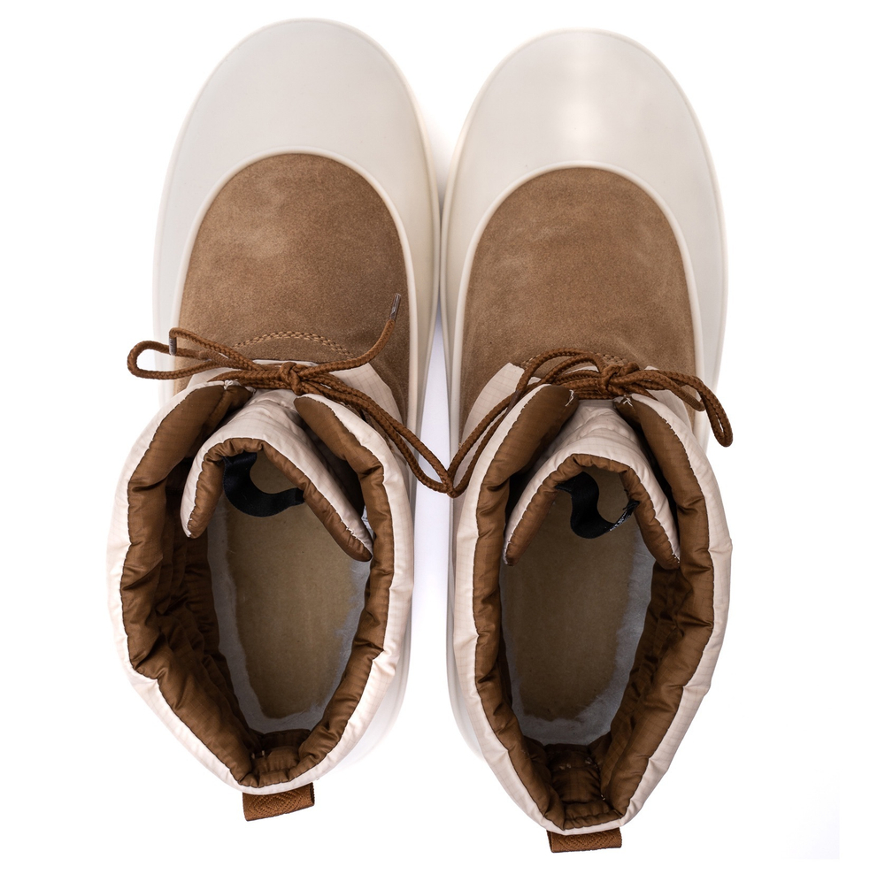 UGG Classic Mini Lace-Up Weather Chestnut Whitecap