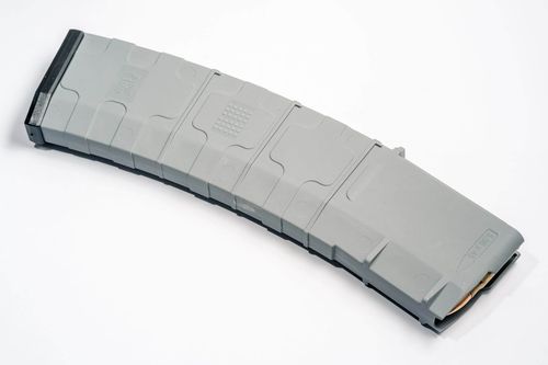 Магазин PufGun для AR-15, 5,56×45 / .223 Rem, 45 патронов, серый