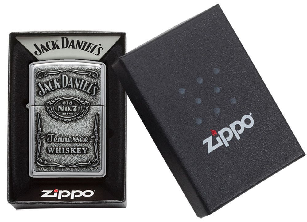 Зажигалка Zippo Jack Daniels Pewter Emblem (250JD.427) 6