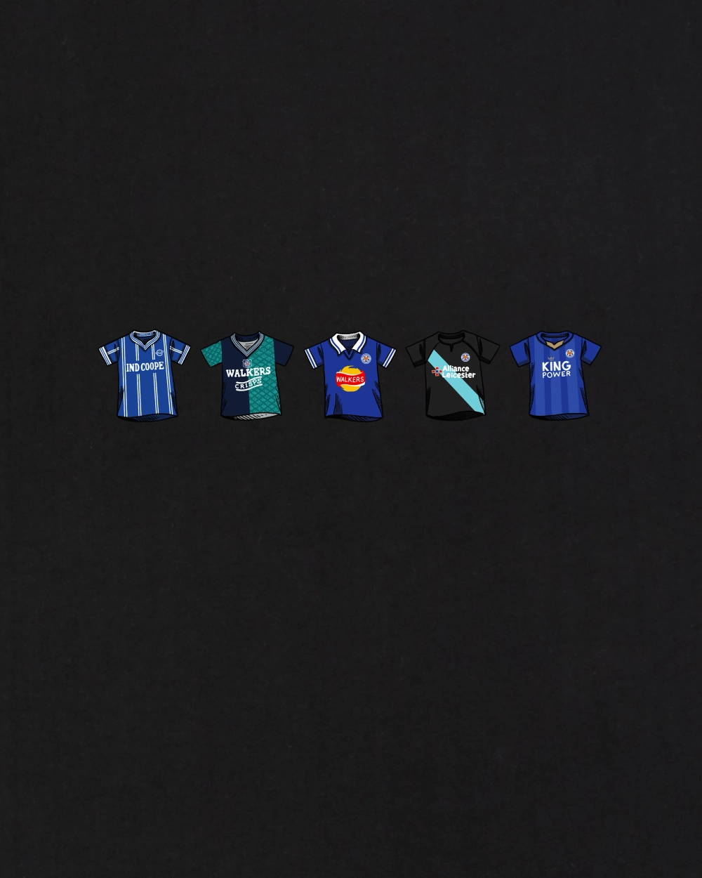 Лестер (футболка) - Легендарные джерси