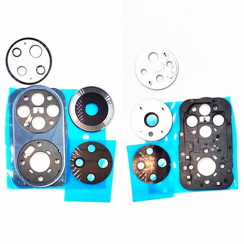 Стекло камеры Huawei Honor 50/50 Pro в сборе с рамкой Черный