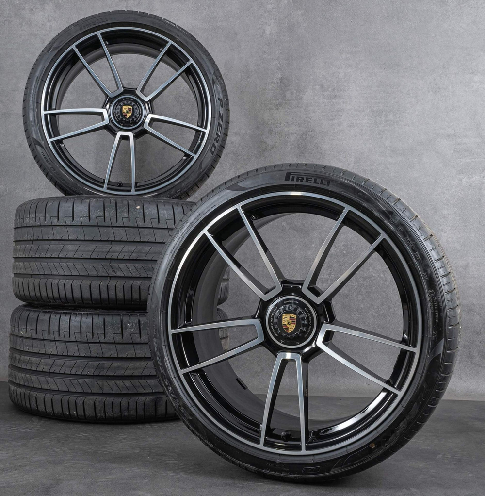 КОВАНЫЕ ДИСКИ в заводском стиле и параметрах для Porsche 911 992.1 Turbo S OEM Порш