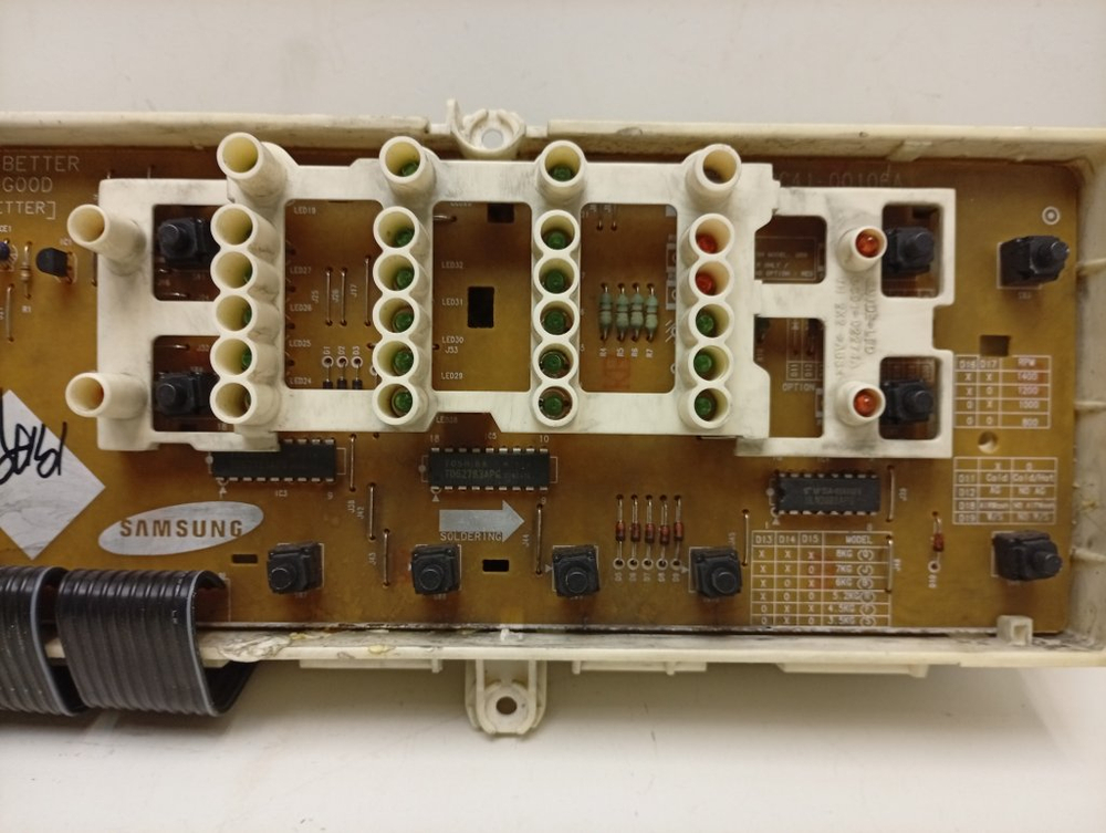 WF8590NFW кт62 Электронный модуль для стиральной машины Samsung DC92-00566J б/у