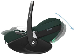 Коляска детская Maxi-Cosi Oxford Plus 3 в 1 с автокреслом Pebble 360 Pro Twillic Green 1978390110 PlusTwillic Black/Черный