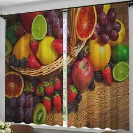 Фотошторы для кухни "В. ФРУКТЫ", Россия.
