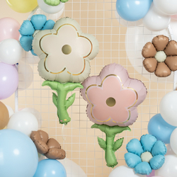 Шар Цветок Розовый (33''/84 см)