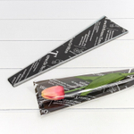 Пленка В листах 50 шт 12.5 х 4 х 45 см "Конус для цветов" (Белый)