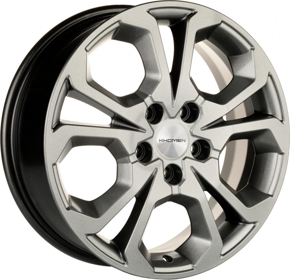 Khomen 1711 6.5x17 5x114.3 ET 50 Dia 64.1 (grey)