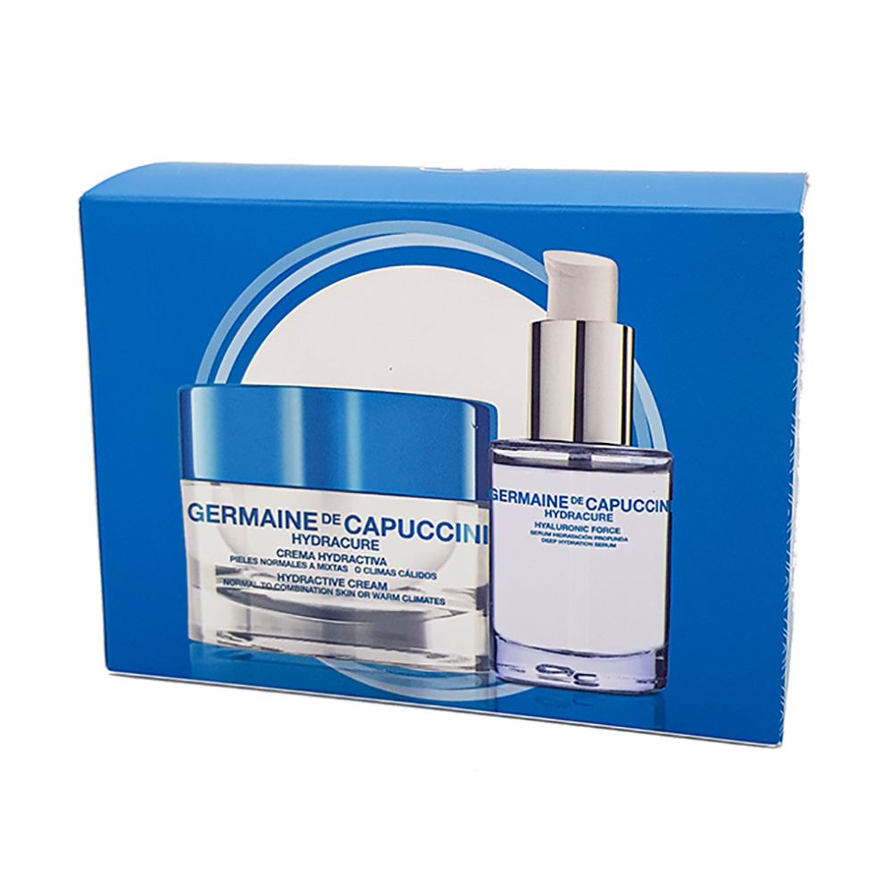 GERMAINE DE CAPUCCINI HydraCure Prom N-Com 50ml+Hyalur 30ml