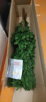 Искусственная елка на ножке «Николь» (Литая хвоя) 180 см / 1,8 м