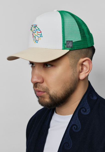 Кепка KOK BORI BEIGE GREEN