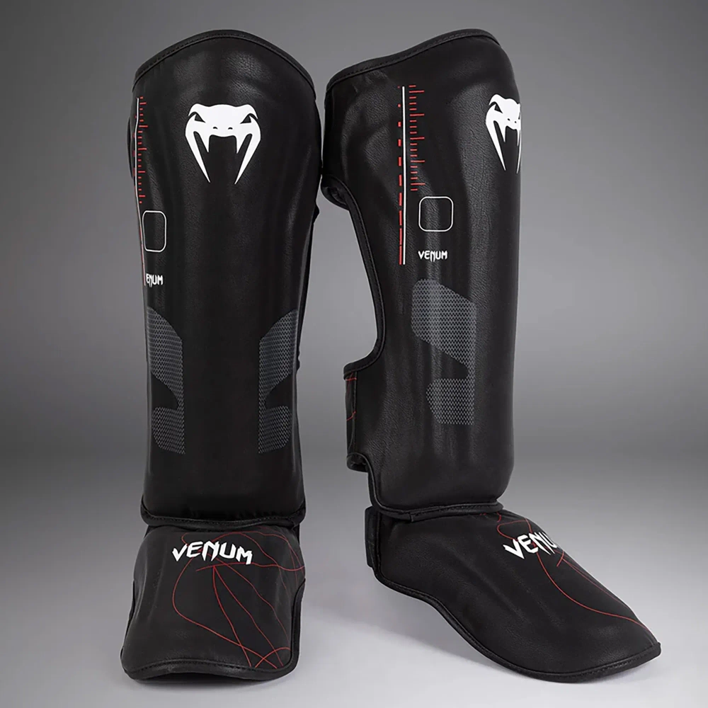 Шингарды Venum Tactical XT Shinguards black/fire red