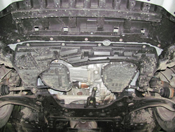 Защита картера и КПП Sheriff для Nissan Tiida II (C13) 2015-2018 арт.15.2802