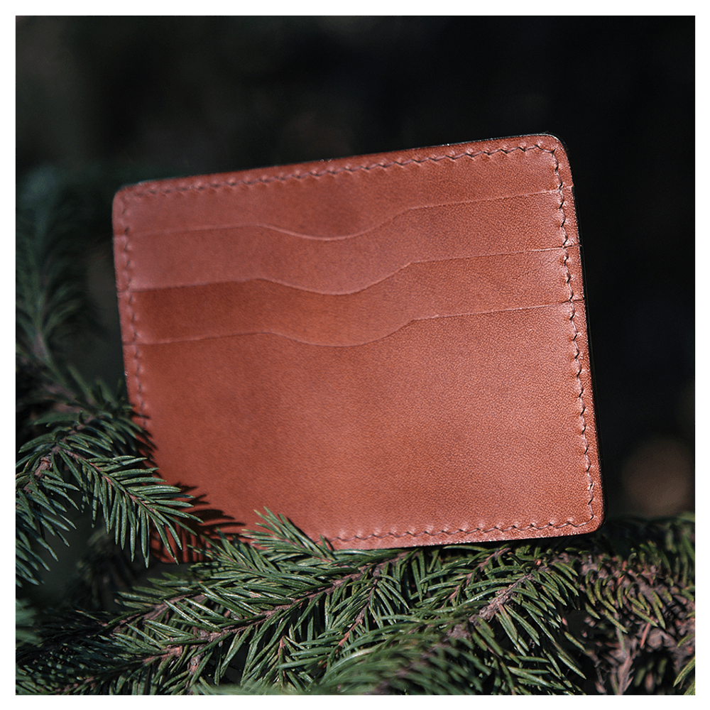 Кожаный картхолдер «Филин»