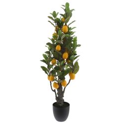 GAEM Дерево искусственное "Лимон", L52 W52 H146 см