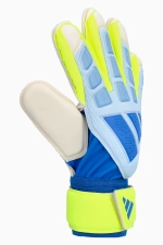 Вратарские перчатки adidas Predator Match Fingersave Junior - голубой