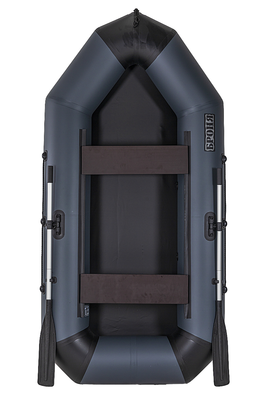 Броня-260 графит-черный (лодка ПВХ с усилением)