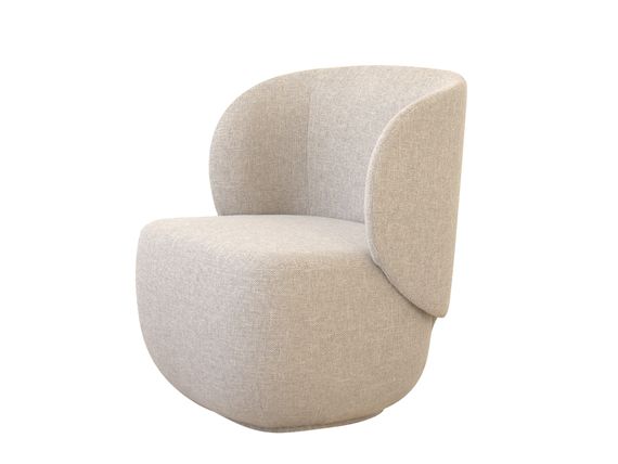 Кресло Ellipse E5.1 (молочный, рогожка)