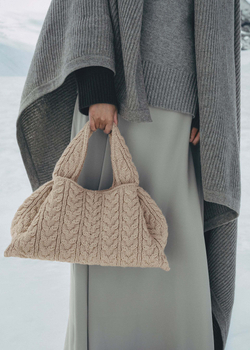 POLENE СУМКА NUMERO NEUF LARGE, ЭКРЮ