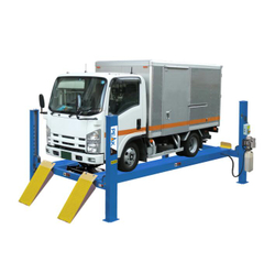 PEAK 418 Подъемник четырехстоечный, 8 т., для слесарных работ