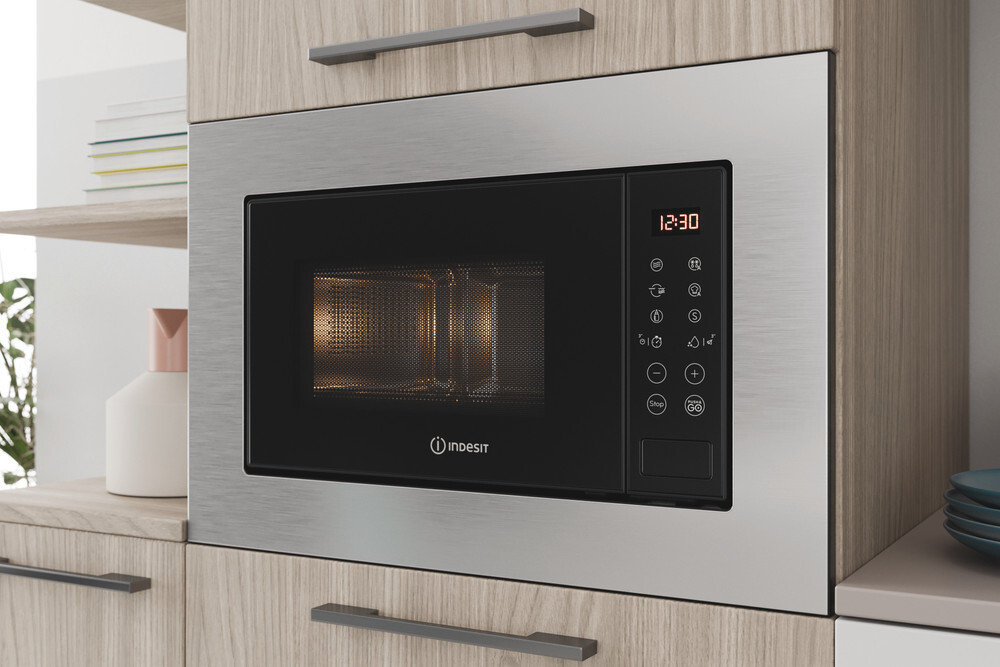 Встраиваемая микроволновая печь Indesit MWI 120 GX