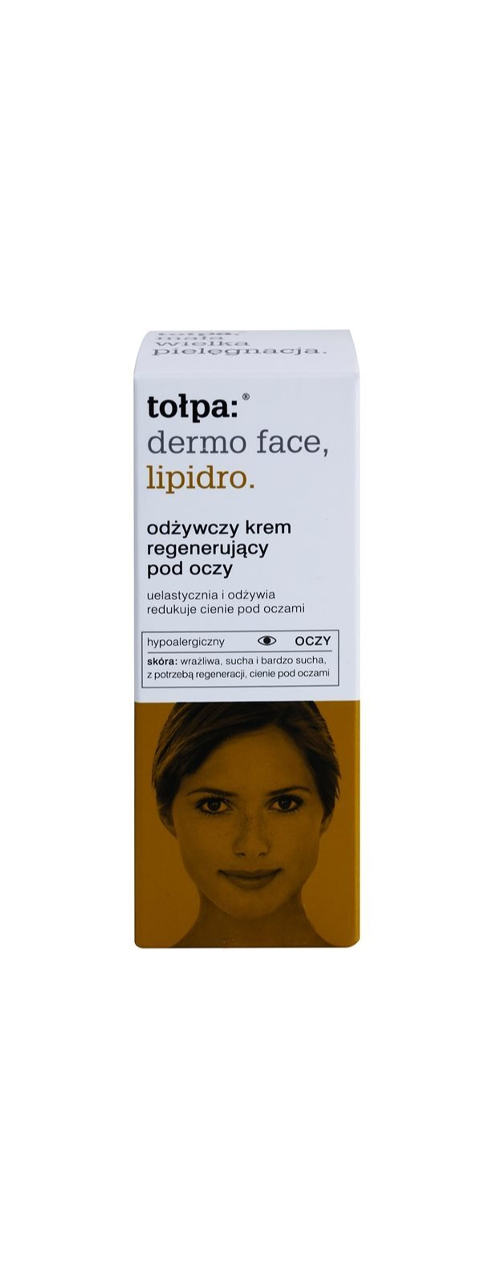 Tołpa Dermo Face Lipidro - регенерирующий крем для глаз против морщин и темных кругов под глазами /  (Hypoallergenic) 10  ml  / GTIN 5900107004954