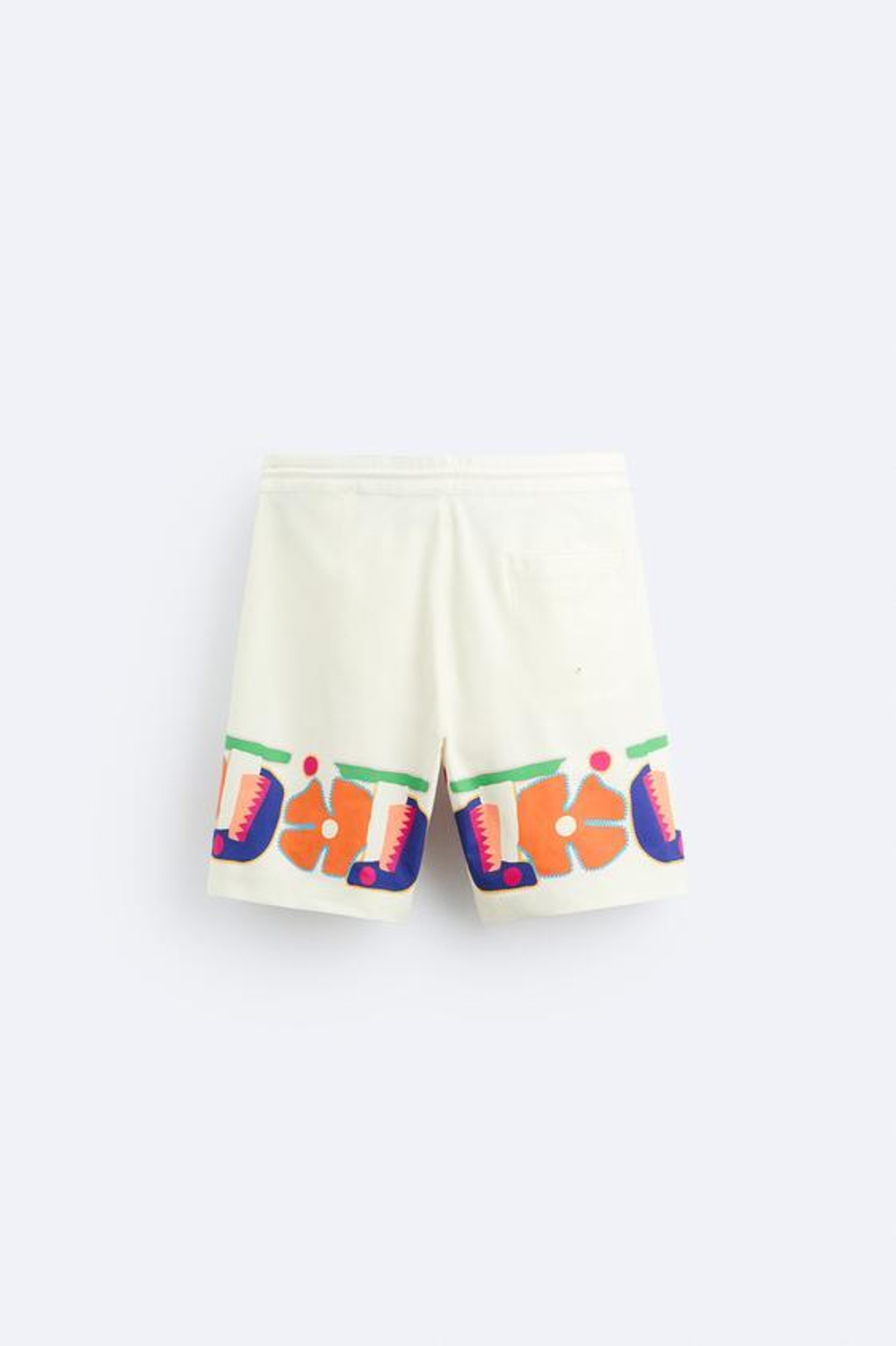 ZARA ПЛАВКИ С ЦВЕТОЧНЫМ ПРИНТОМ, ЭКРЮ