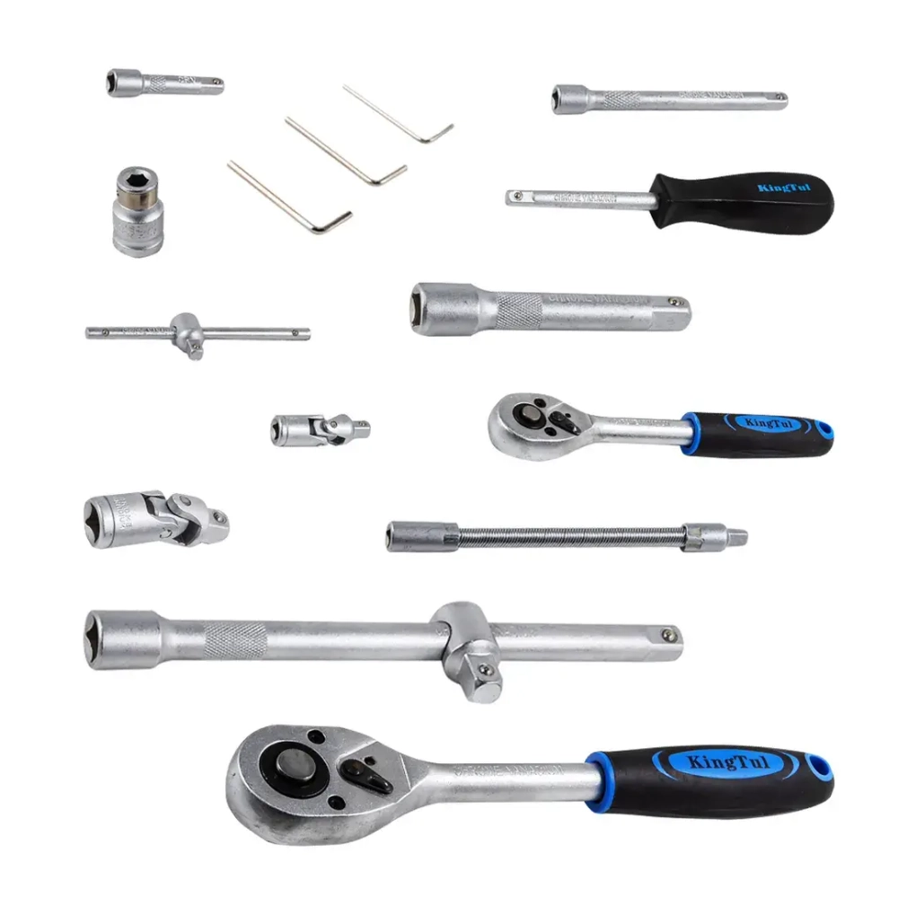 Набор инструментов 94пр. 1/4'', 1/2'' (6гр.)(4-32мм) KINGTUL KT-94