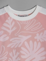 Костюм для девочки, футболка и брюки