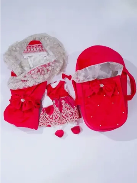 Комплект на выписку с переноской зимний